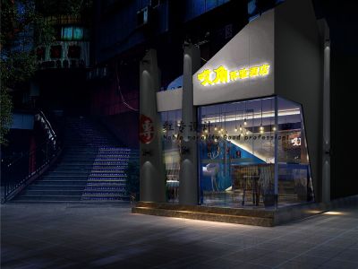 五星级酒店-2000㎡-现代风效果图