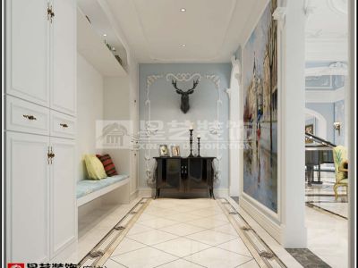 凤河孔雀城-256㎡-欧式风效果图