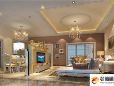 碧桂园-120㎡-现代风效果图