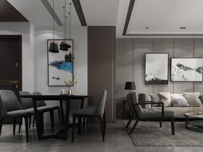 黑白灰现代简约