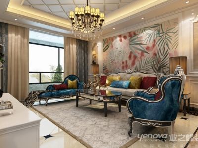 未来城-139㎡-新古典风效果图