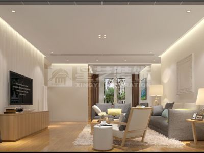 华发新城-155㎡-现代风效果图