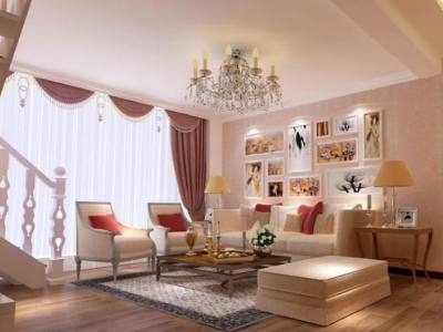 国际城-135㎡-现代风效果图