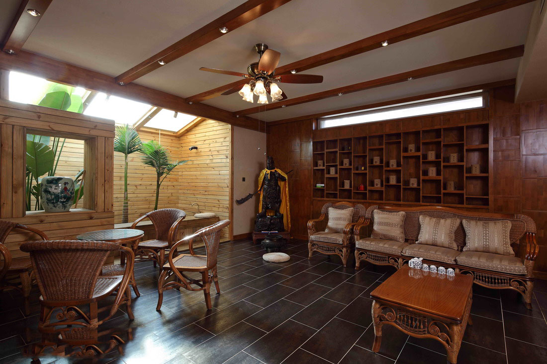 别墅地下室装修效果图