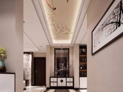 蓝光coco时代-142㎡-中式风效果图