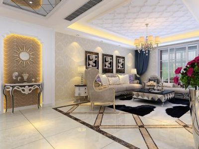 警韵之家-178㎡-欧式风效果图