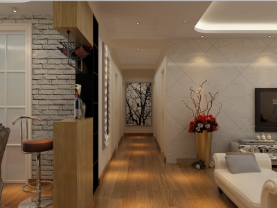 滨湖馨苑-170㎡-欧式风效果图