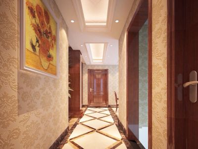 凤凰太阳城-190㎡-中式风效果图