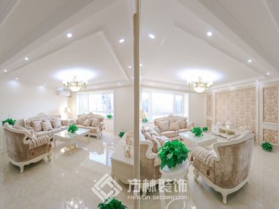 上城悦山-129㎡-欧式风效果图