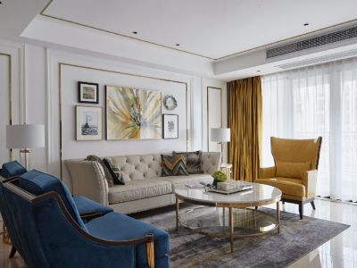 清湖湾-109㎡-绚丽风效果图