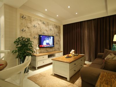 金色巴黎-112㎡-现代风效果图