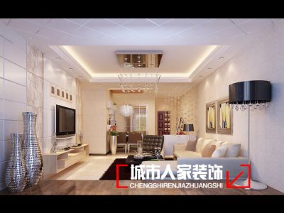 锦华十年城-132㎡-现代风效果图