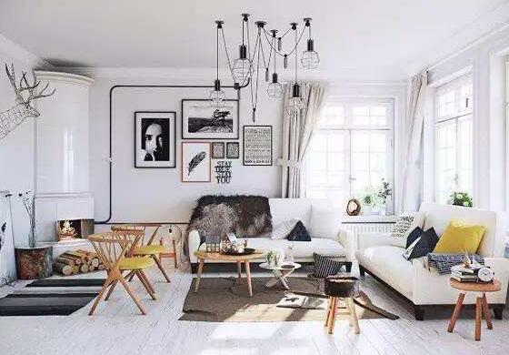 小北欧客厅设计图片