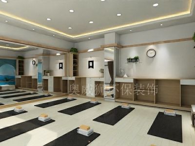 高温瑜伽馆　-306㎡-现代风效果图