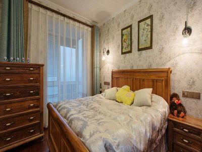 辛格瑞拉-110㎡-美式风效果图