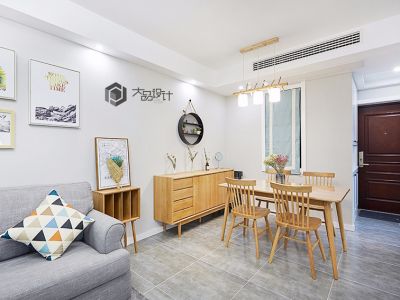 东方花园-89㎡-现代风效果图