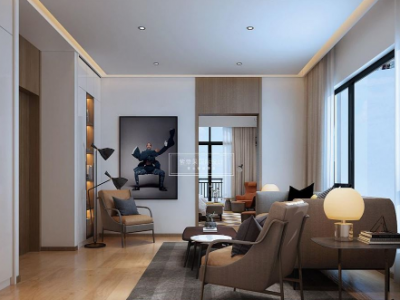 奥体花园150平米混搭风格精装完毕