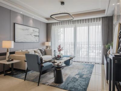 麓山国际社区-196㎡-中式风效果图