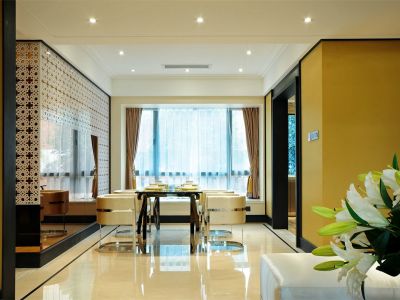 长城花园西区-122㎡-现代风效果图