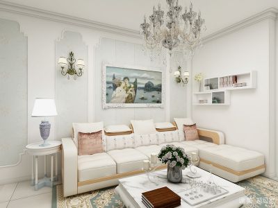 同森锦熙-128㎡-田园风效果图