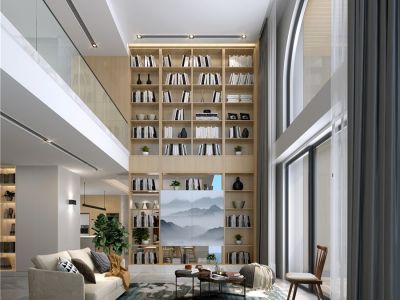 鹭湖宫-218㎡-欧式风效果图