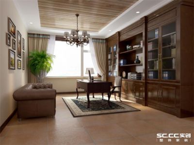 小汤山-329㎡-欧式风效果图