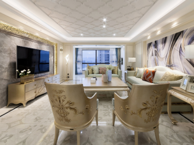 滨江和城-150㎡-现代风效果图