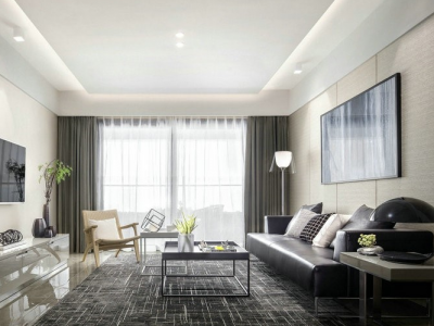 保利公园-80㎡-现代风效果图