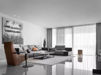 合能枫丹铂麓-120㎡-现代风效果图