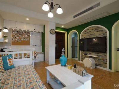 中德英伦世邦-88㎡-混搭风效果图