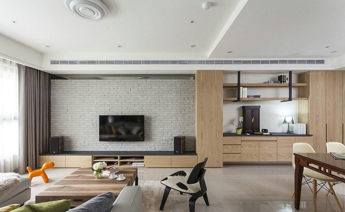 电视墙装修效果图