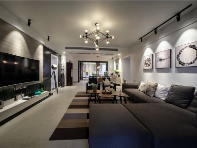 樵山明珠-200㎡-欧式风效果图