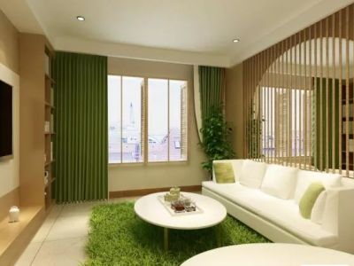 山海名苑91平现代风格装修案例