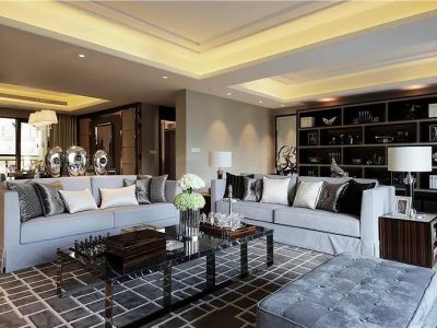 天水装修公司雅居阁装饰阳光丽景湾100㎡现代简约风格案例赏析！