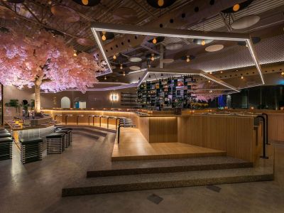 　主题酒吧-1200㎡-轻奢风效果图