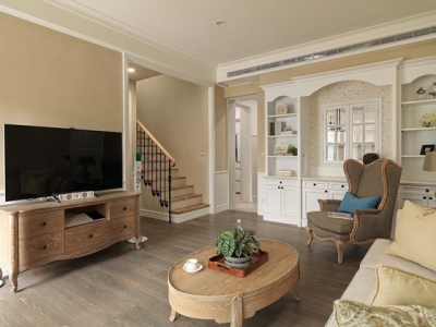 曼哈顿A区-200㎡-欧式风效果图