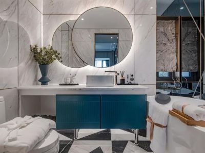 远洋大河宸章-167㎡-轻奢风效果图