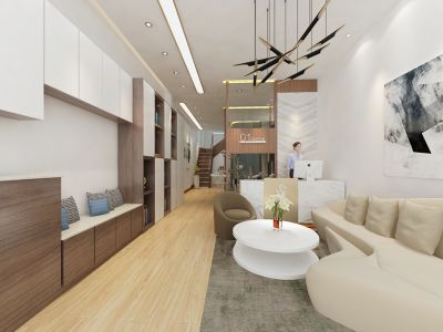 　-90㎡-现代风效果图