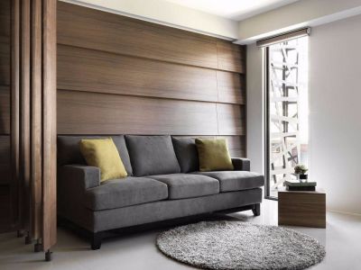  122平自然感简约风-122㎡-简约风效果图