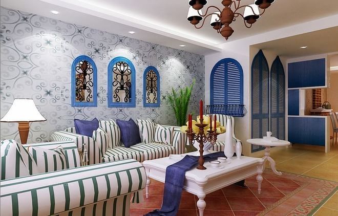 地中海风格装修效果图