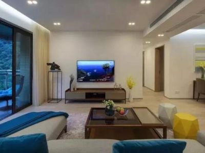 丽彩溪岸庄园-135㎡-现代风效果图