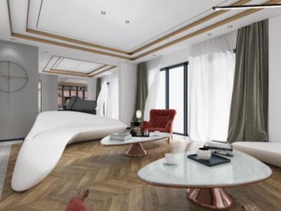 绿地·新都会-122㎡-简约风效果图