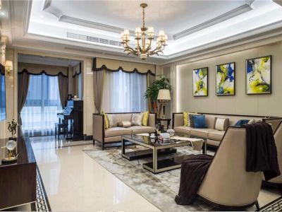 金域咸阳-187㎡-欧式风效果图