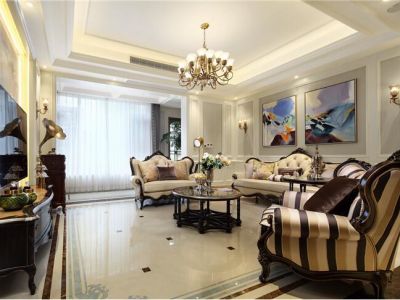 西港兰池郡-400㎡-欧式风效果图