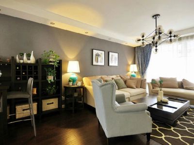 圣联梦溪小镇-132㎡-现代风效果图