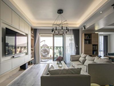 路劲城-115㎡-北欧风效果图