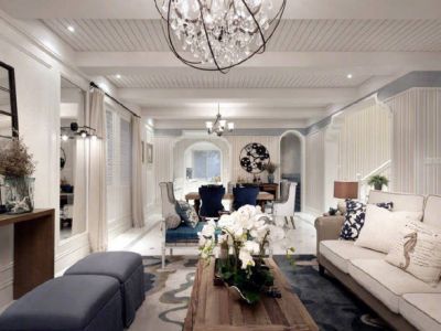 万科城-120㎡-地中海风效果图