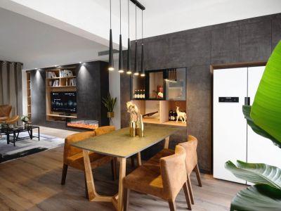 家益欣城-98㎡-现代风效果图