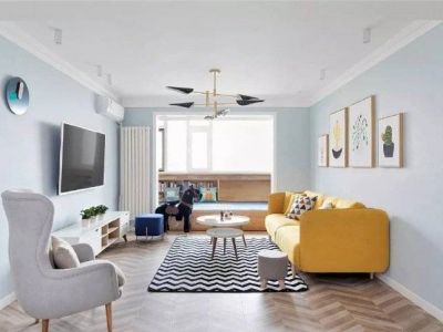 嘉宝梦之悦-87㎡-北欧风效果图