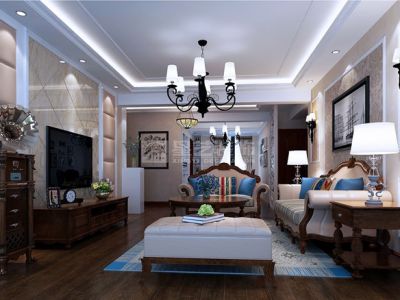 新理想-113㎡-现代风效果图